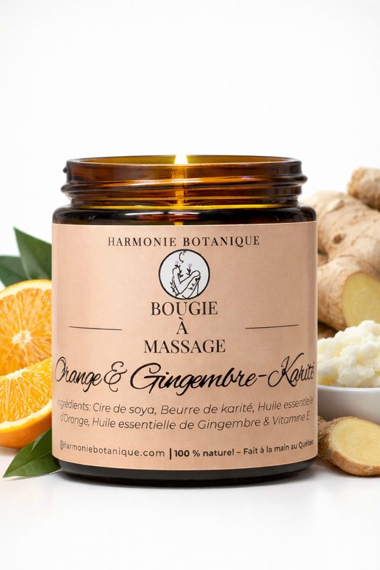 Orange et Gingembre - Karité
